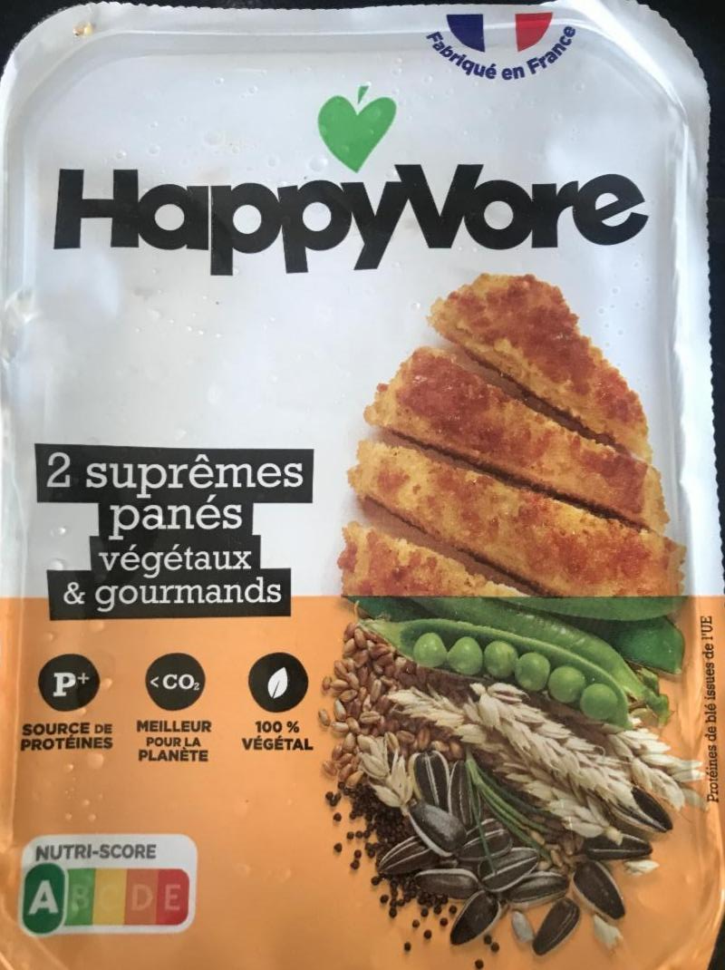 Фото - Suprêmes panés végétaux et gourmands HappyVore