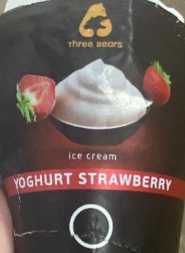 Фото - Морозиво 12% Yoghurt-Strawberry Monaco Three Bears