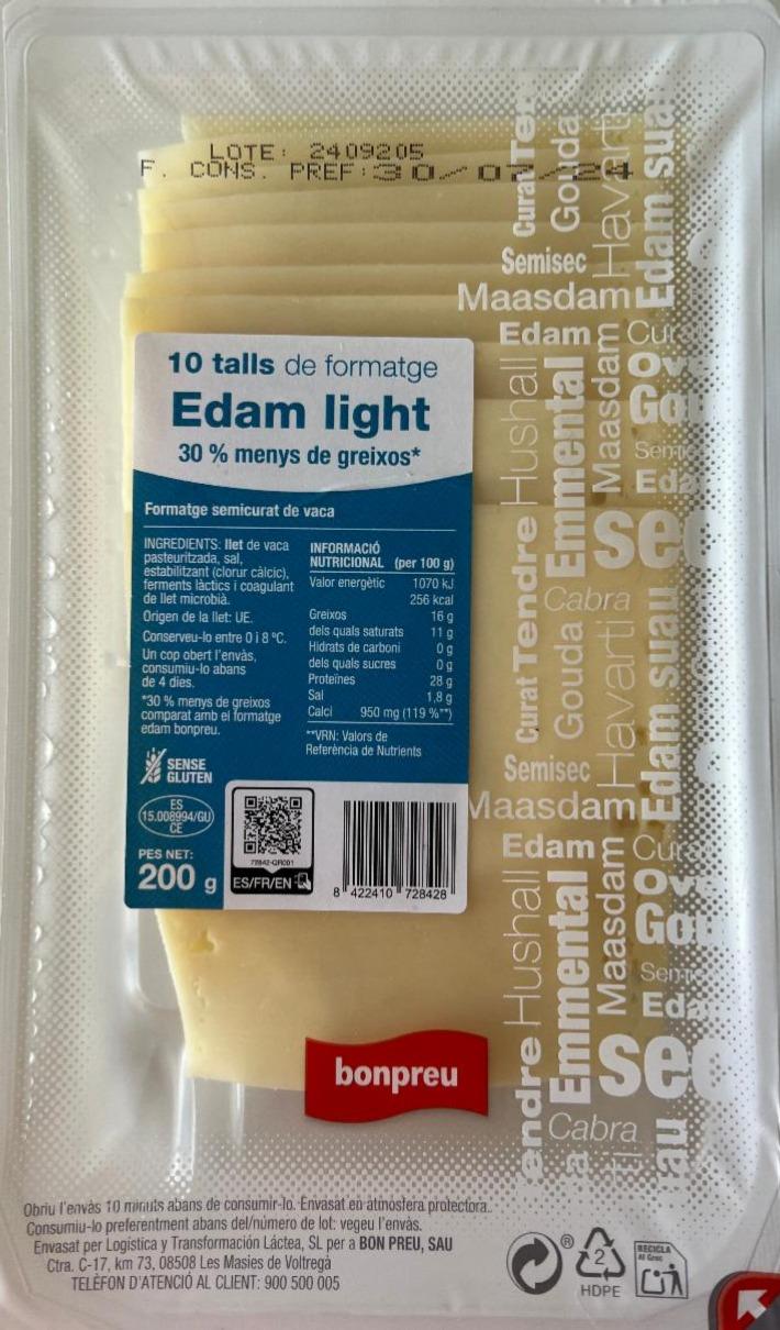 Фото - Edam light Bonpreu