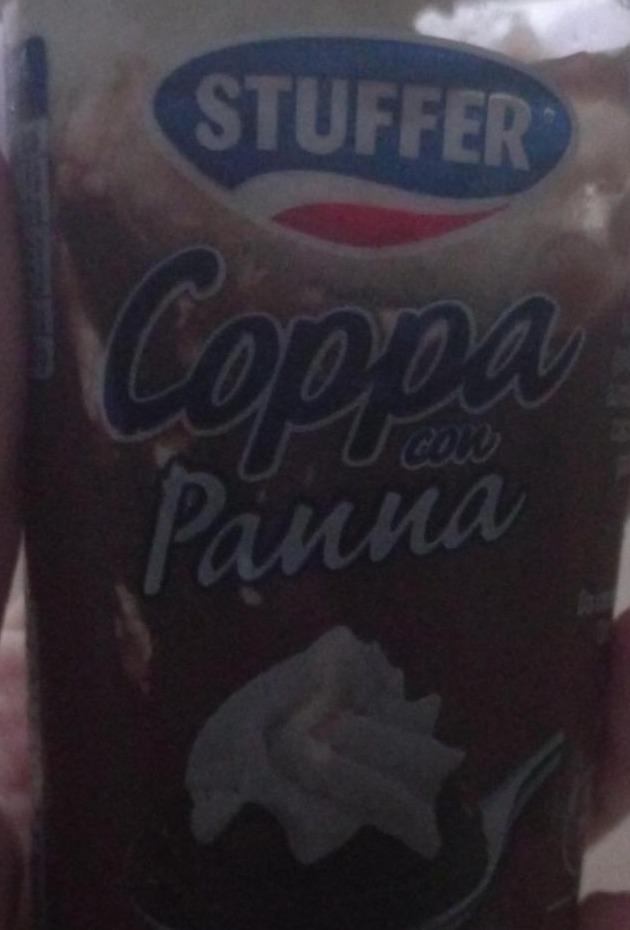 Фото - Coppa con panna al cacao Stuffer