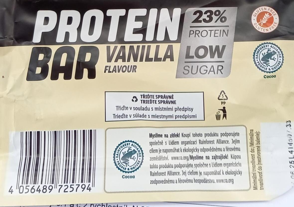 Фото - Protein bar vanilla flavour Lidl