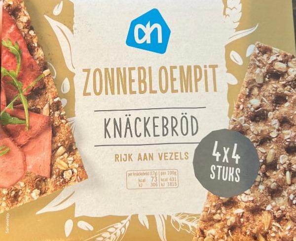 Фото - Zonnebloempit Knäckebröd Albert Heijn