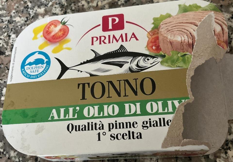 Фото - Tonno all'olio d'oliva Primia