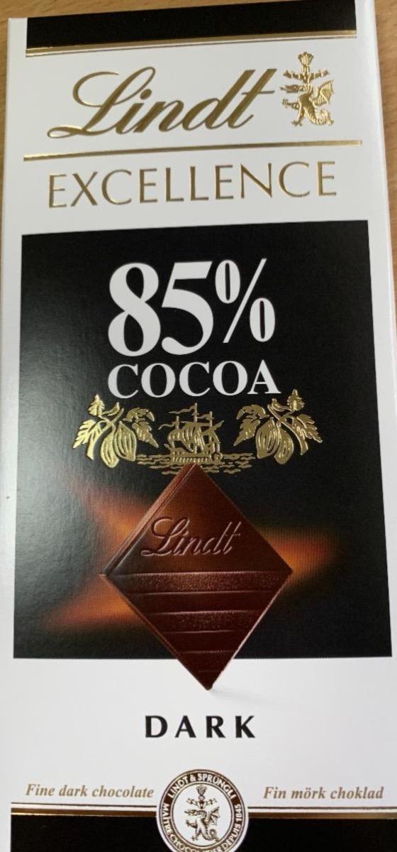 Фото - Excellence 85% cocoa dark Lindt