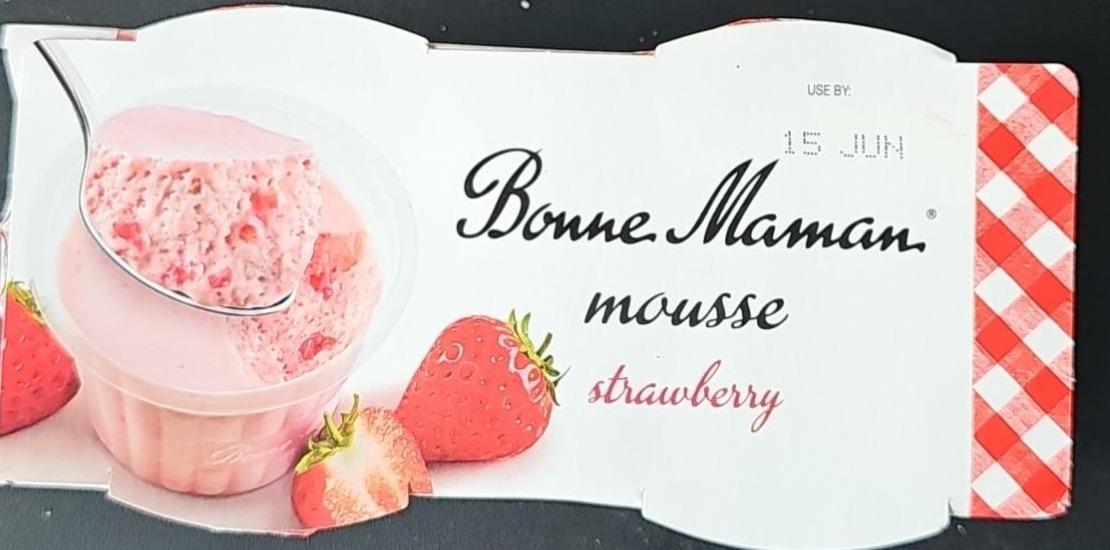 Фото - Mousse strawberry Bonne Maman