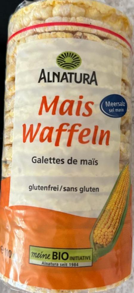 Фото - Mais waffeln galettes de maïs Alnatura