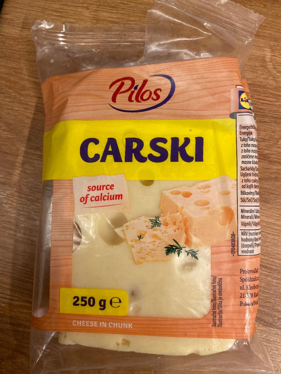 Фото - Сир Carski Pilos