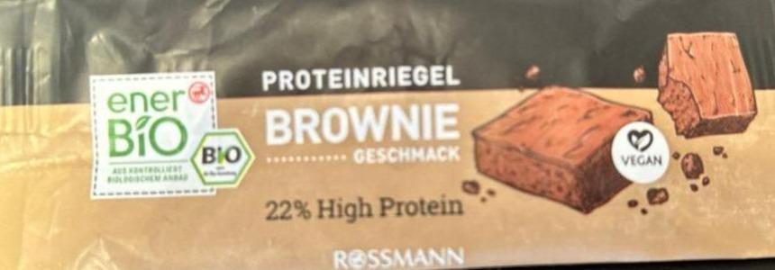 Фото - Proteinriegel Brownie Geschmack EnerBio