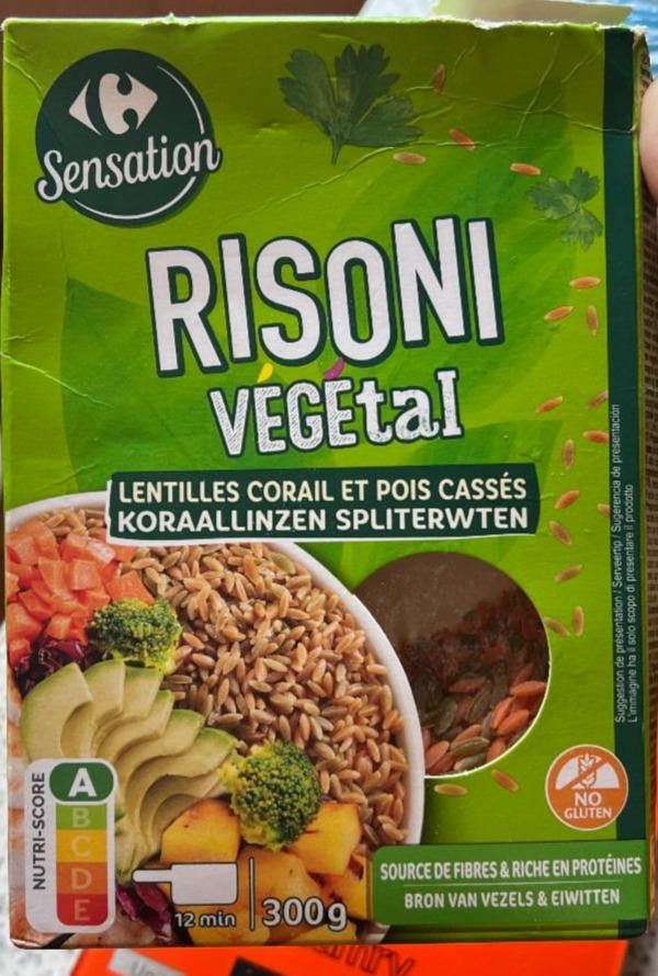 Фото - Risoni vegetal lentilles corail et pois cassés koraallinzen spliterwten Sensation