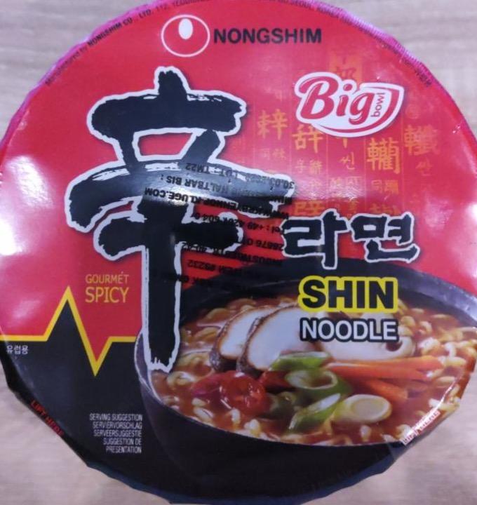 Фото - Big bowl shin noodle spicy Nongshim