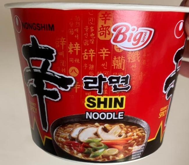 Фото - Big bowl shin noodle spicy Nongshim