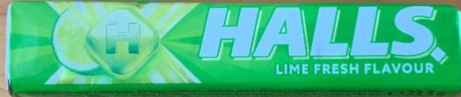 Фото - Lime fresh flavour Halls