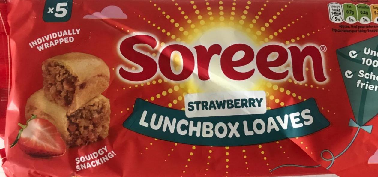 Фото - Soreen strawberry lunchbox loaves Tesco