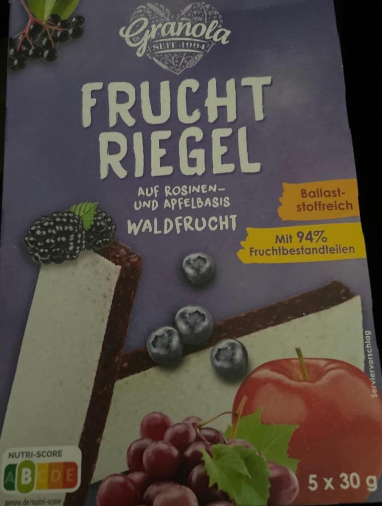 Фото - Frucht riegel auf rosinen und apfelbasis waldfrucht