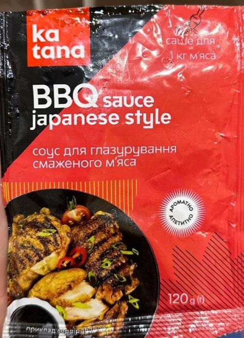 Фото - Соус для глазурування мʼяса BBQ Sauce Japenese Style Katana