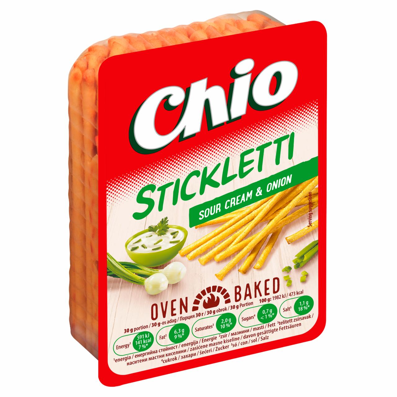 Фото - Палички Stickletti зі смаком цибулі Chio