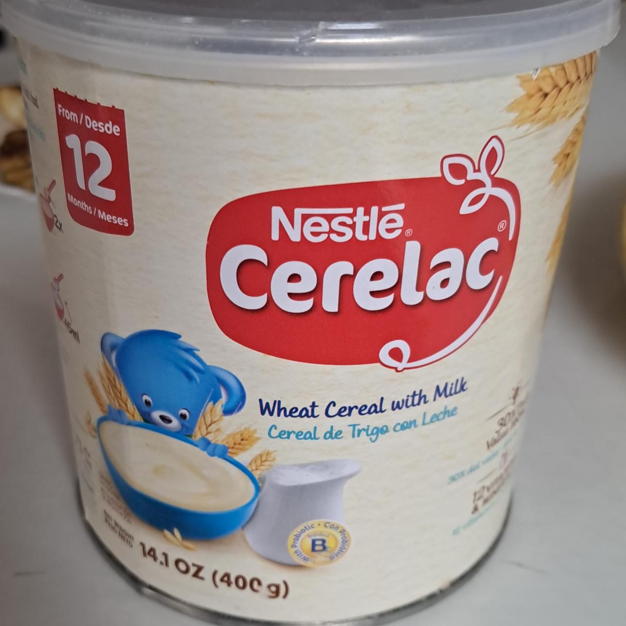 Фото - Nestle cerealac weizen mit milch müsli Gerber