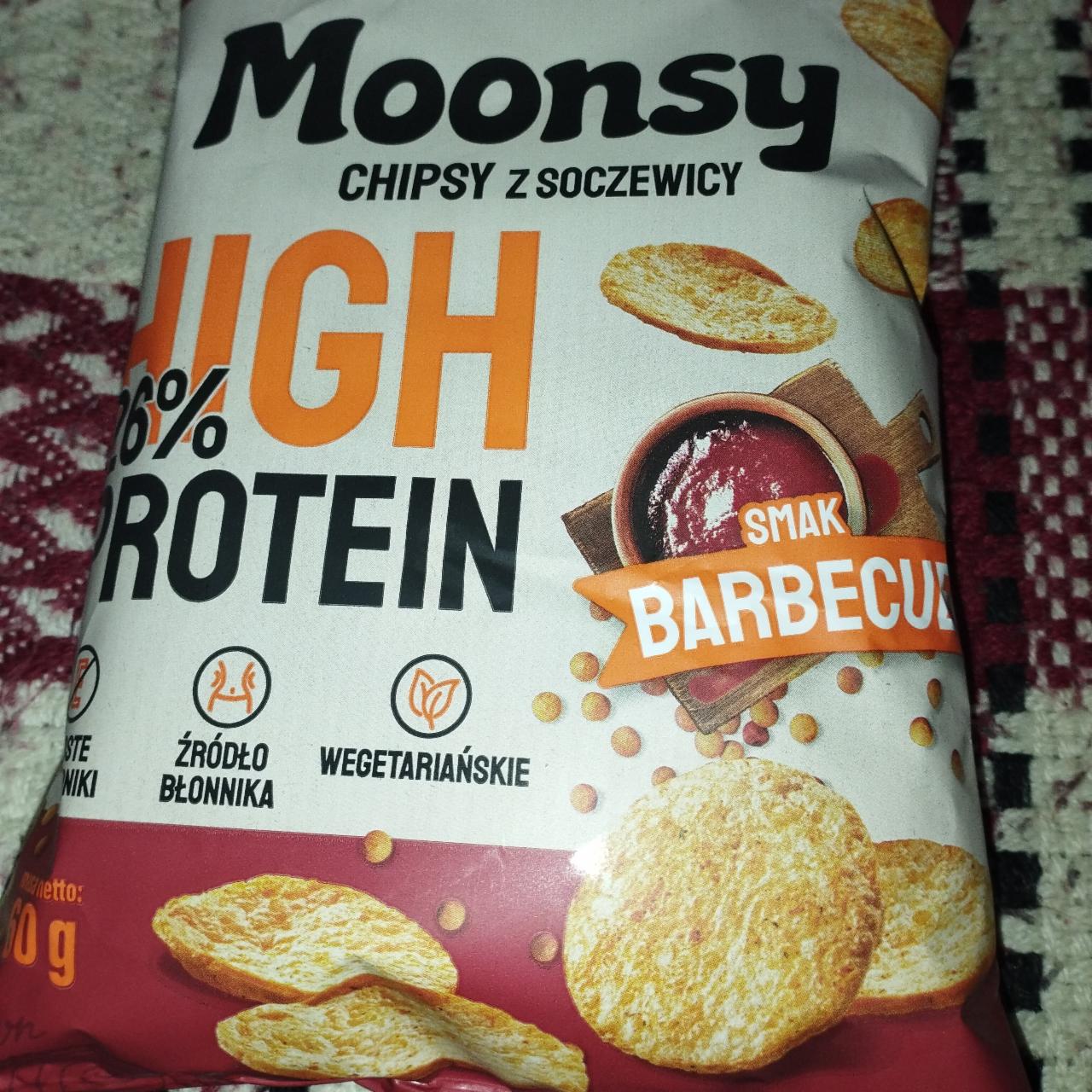 Фото - Lentil chips barbeque Moonsy