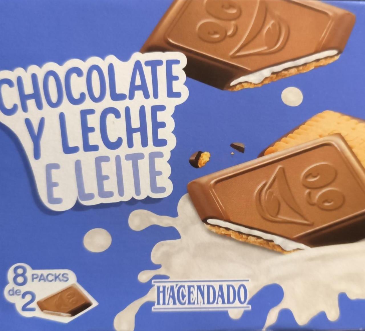 Фото - Chocolate y Leche e Leite Hacendado