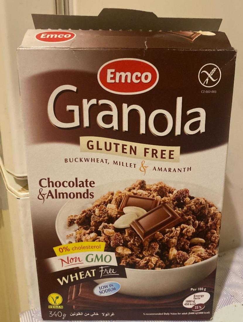 Фото - Гранола Chocolate & Almonds Granola Emco