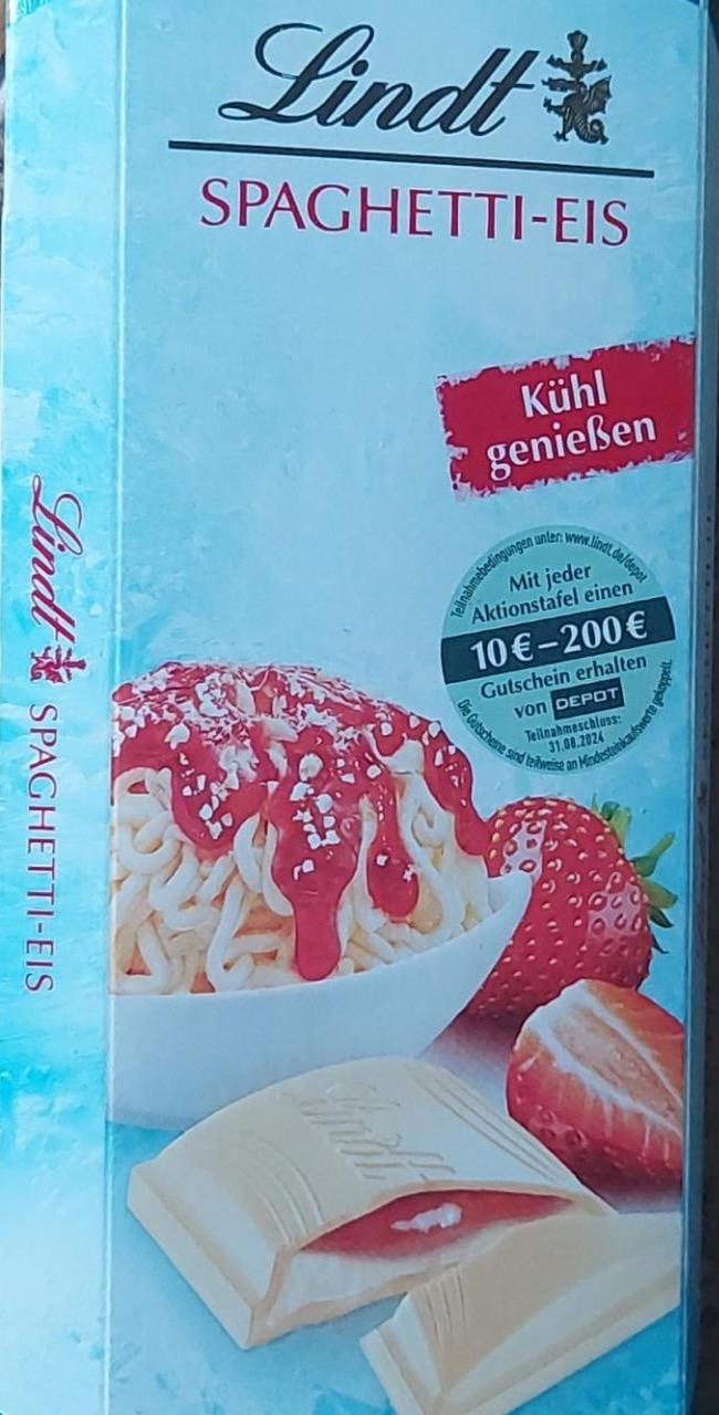 Фото - Spaghetti-eis kühl genießen Lindt