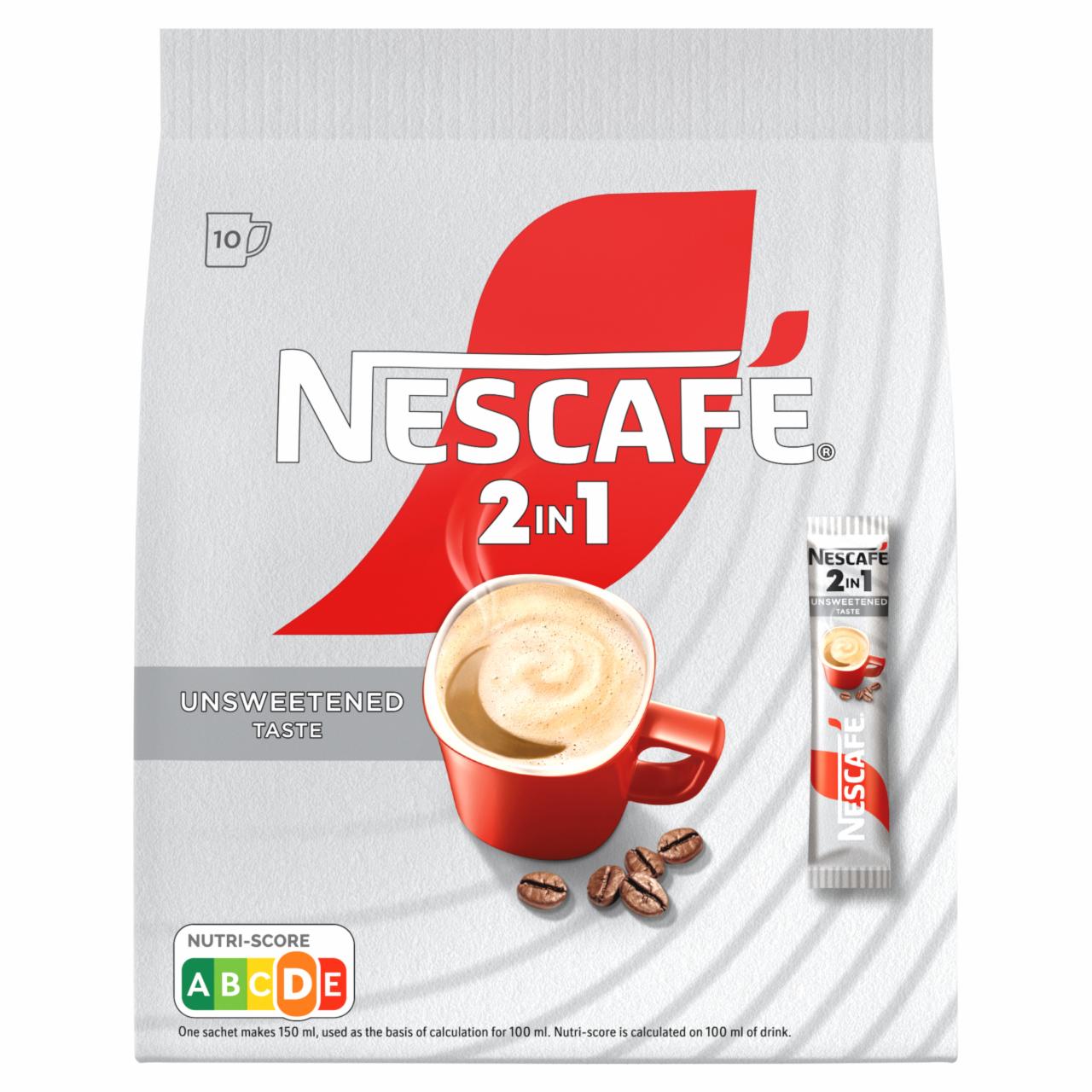 Фото - Nescafé 2in1 unsweetened taste instant coffee drink