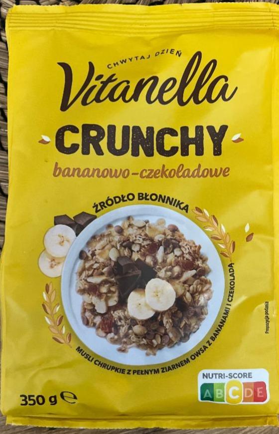 Фото - Мюслі Crunchy з бананом та шоколадом Vitanella