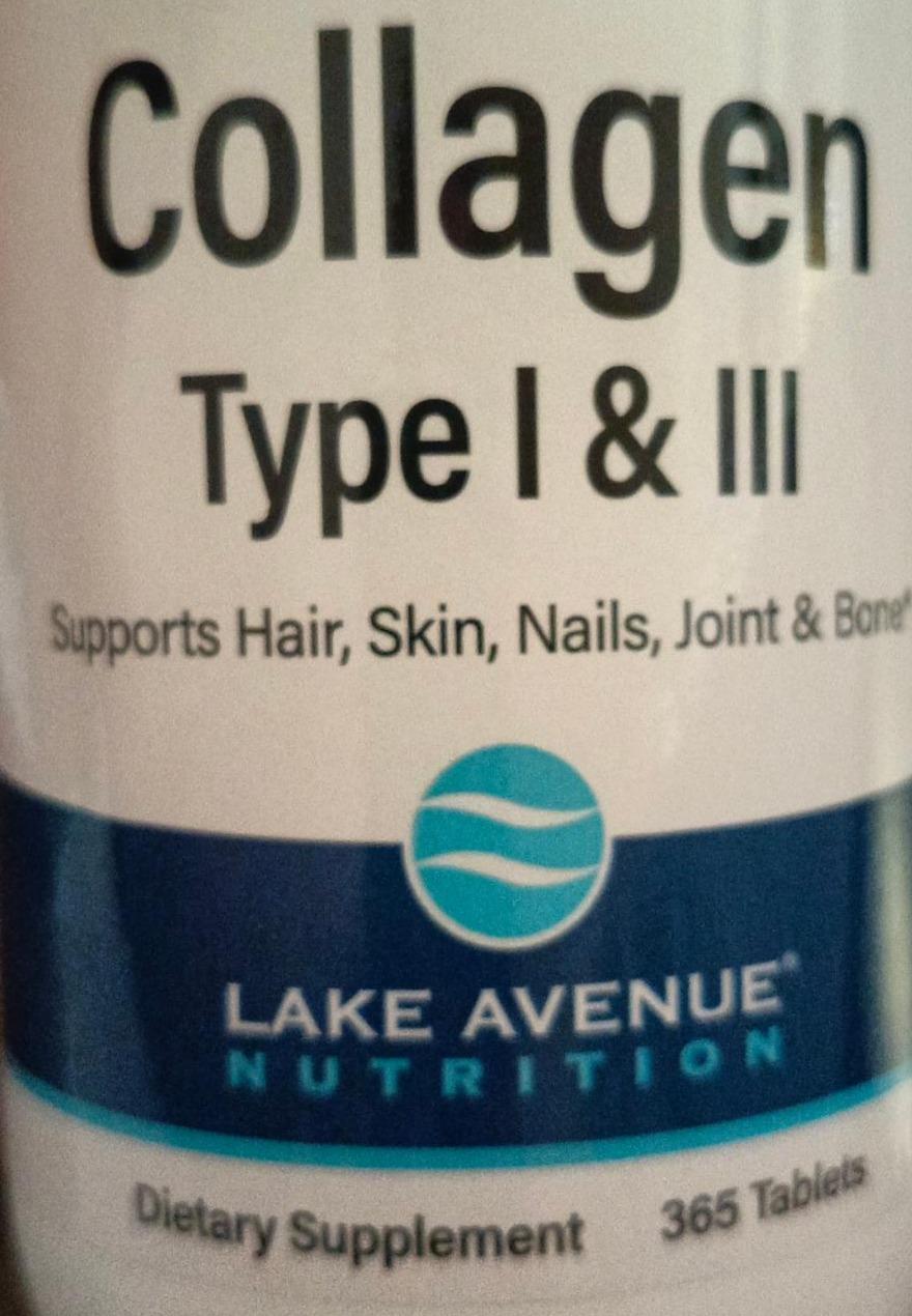 Фото - Hydrolyzed collagen type I & III Lake Avenue Nutrition