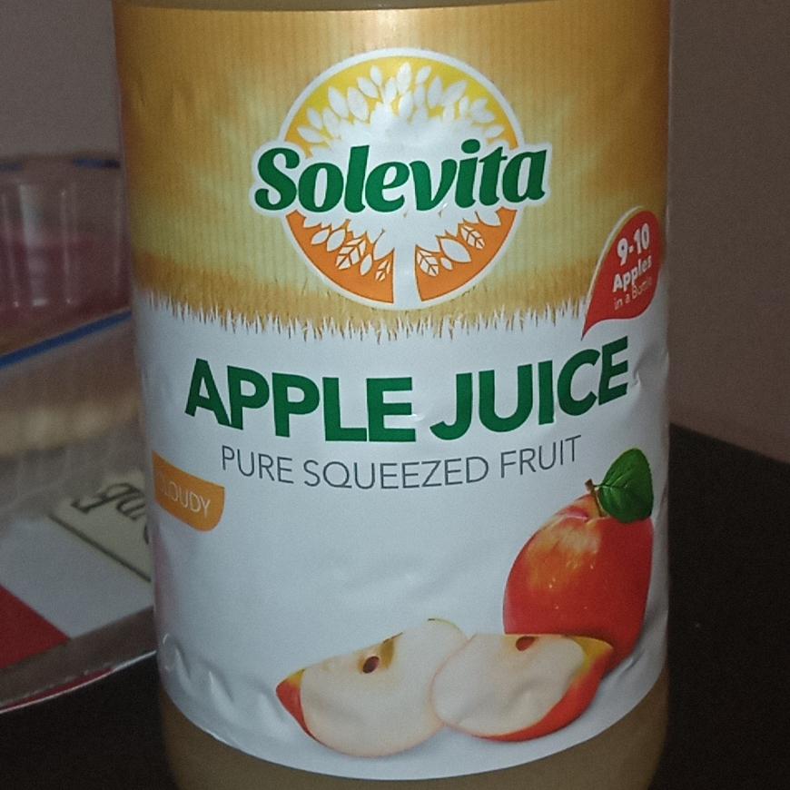 Фото - Сік яблучний Apple Juice Solevita