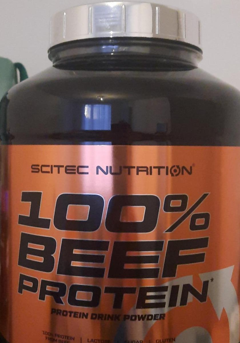 Фото - 100% Beef Protein Almond Chocolate Flavoured Scitec Nutrition