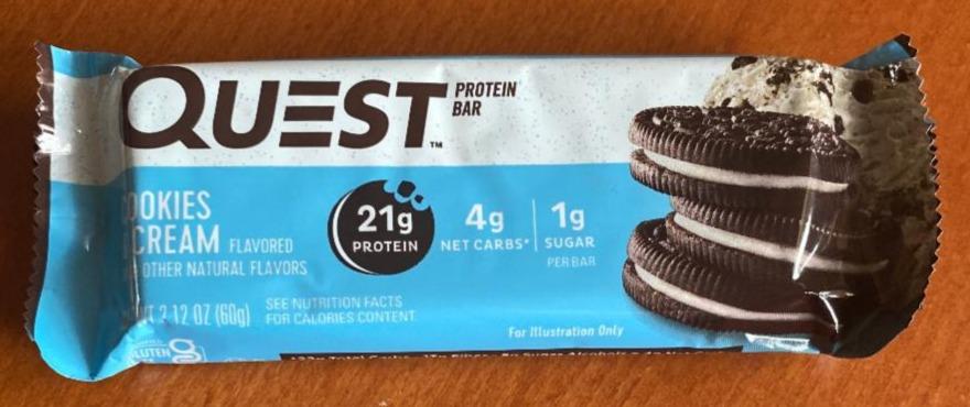 Фото - Protein Bar Cookies & Cream Quest