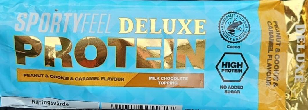 Фото - Protein peanut &cookie & caramel sportyfeel Deluxe