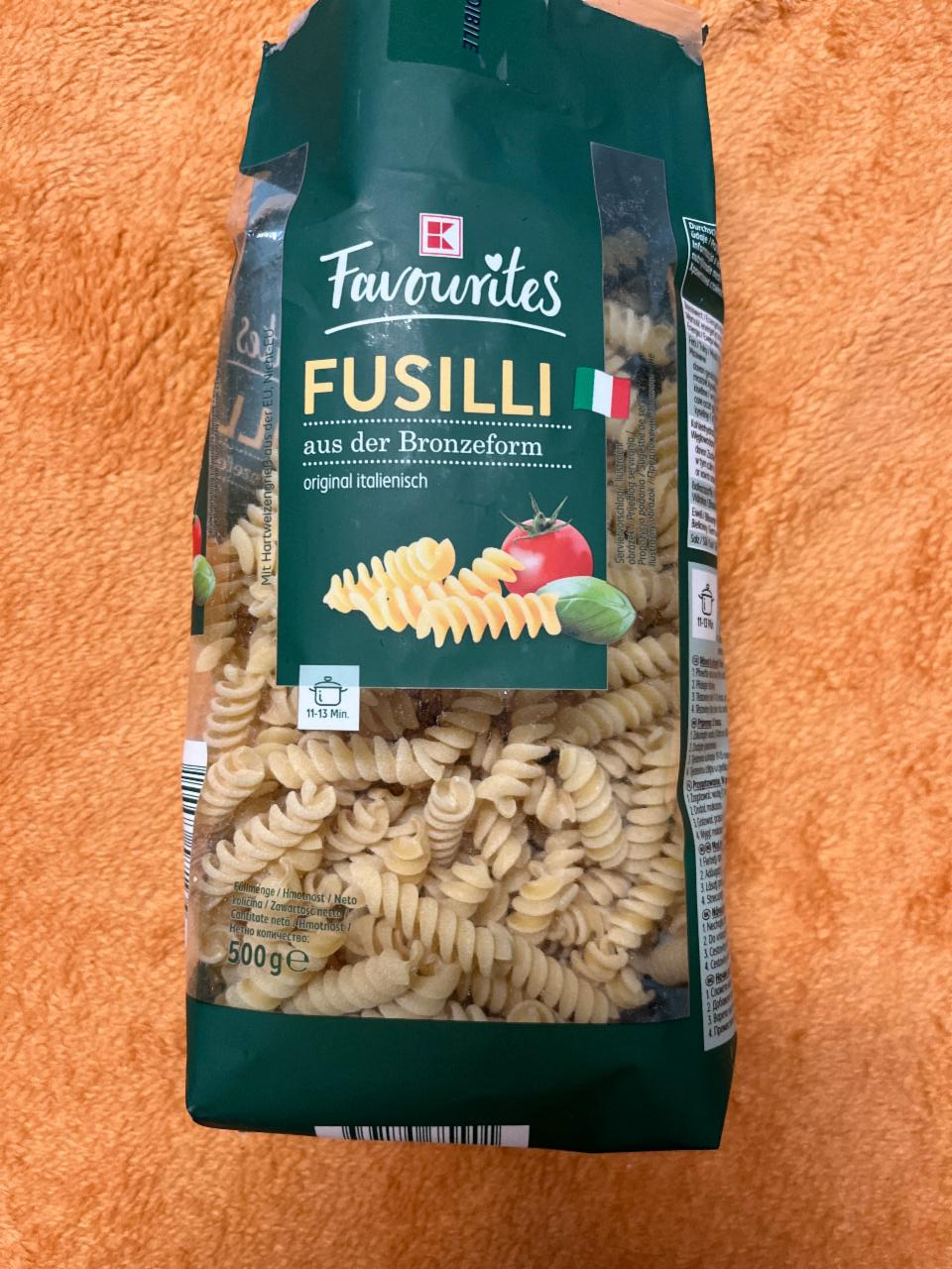 Фото - Макаронні вироби Fusilli K-Favourites