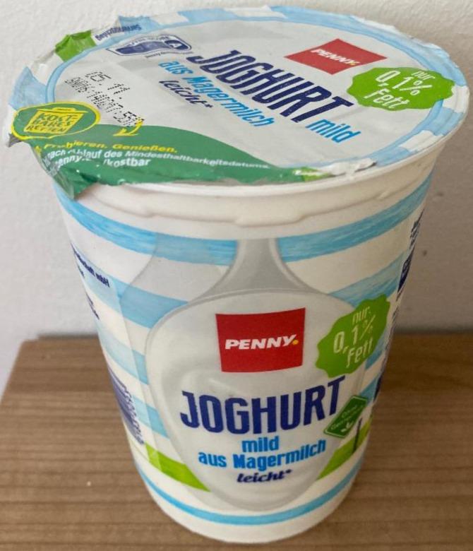 Фото - Joghurt mild aus magermilch 0,1% Fett Penny