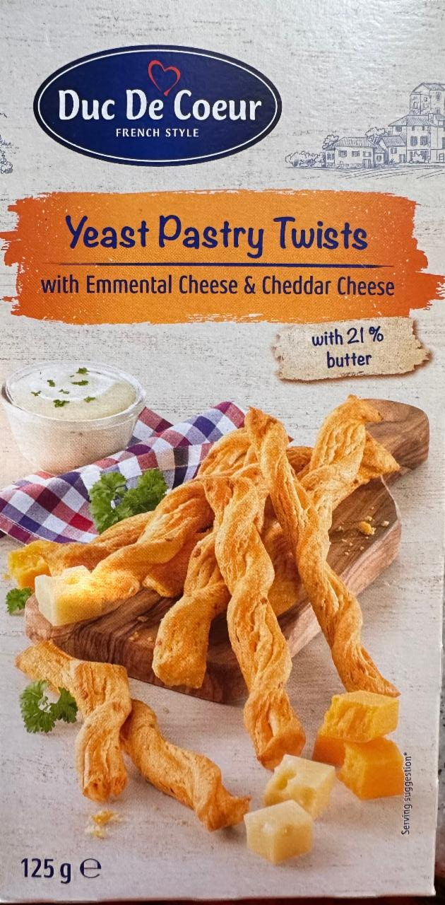 Фото - Yeasty Pastry twists Duc De Coeur