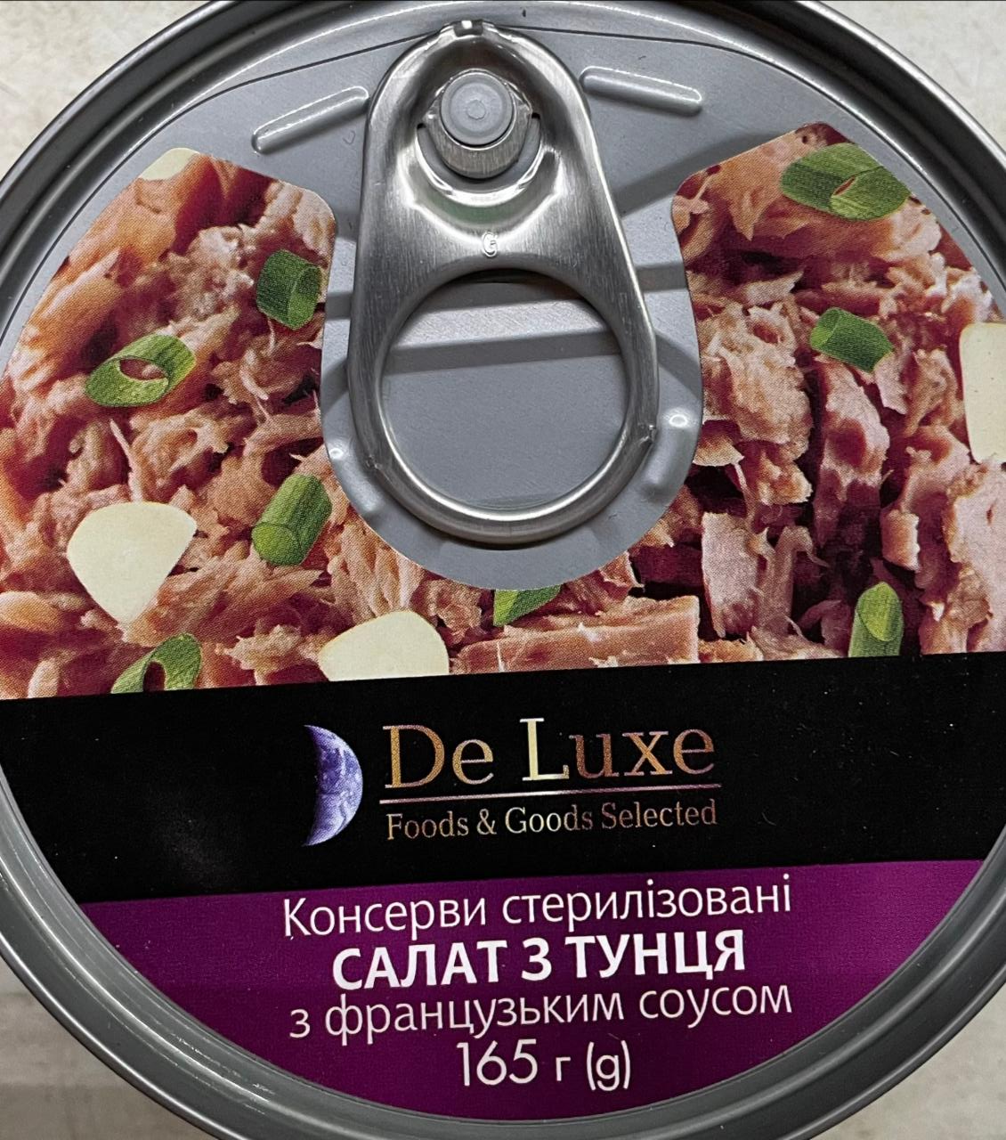 Фото - Салат з тунця з французьким соусом De Luxe