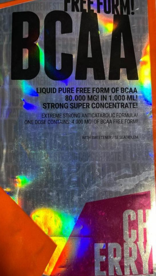 Фото - Bcaa free form liquid višeň Extrifit