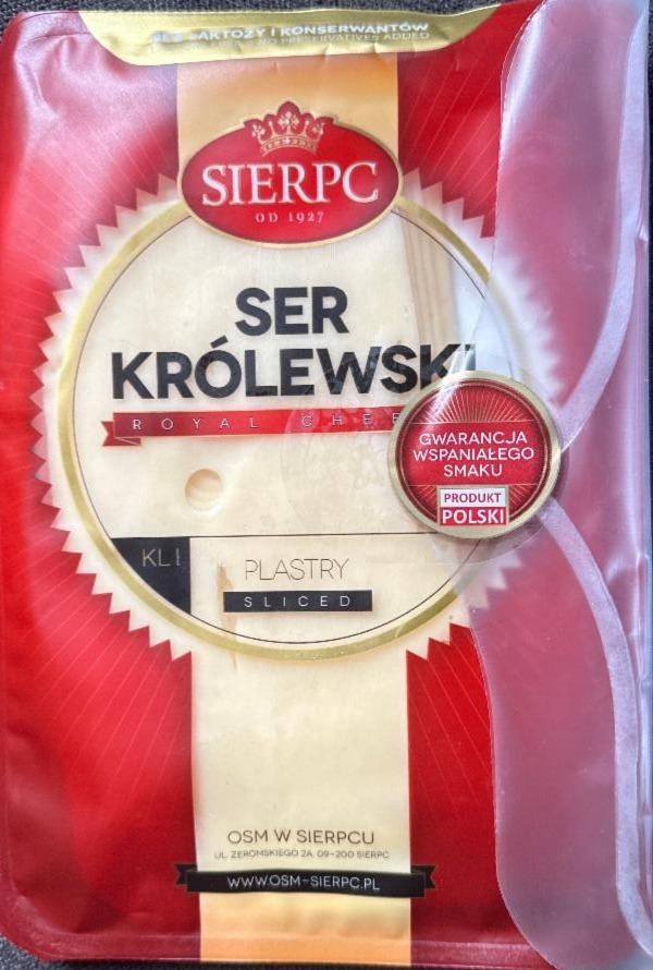 Фото - Сир напівтвердий Королівський Krolewski Sierpc