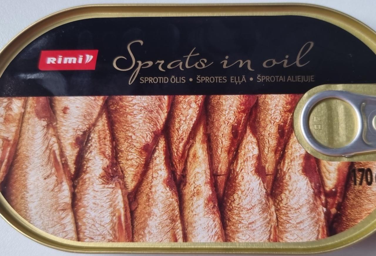 Фото - Sprats in oil Rimi