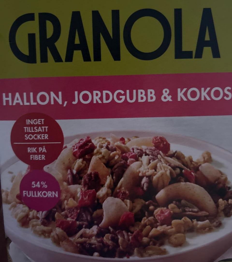 Фото - Granola hallon jordgubb & kokos Paulúns