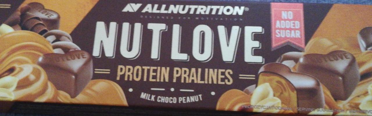 Фото - Nutlove milk choco peanut Allnutrition