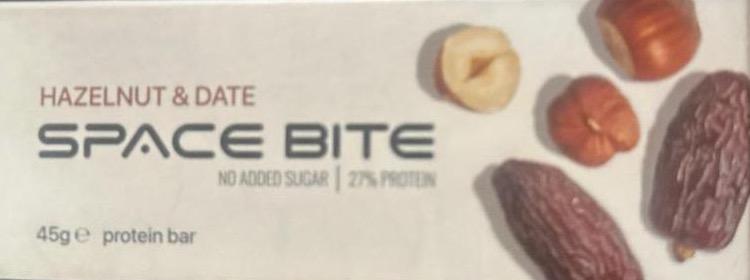 Фото - Protein bar heazelnut date Space bite