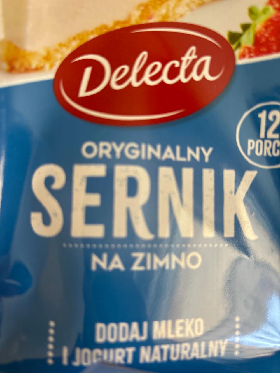 Фото - Sernik na zimno Delecta