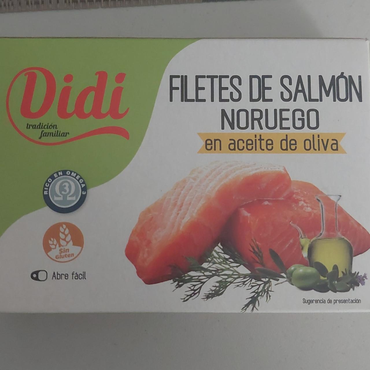 Фото - Філе лосося в оливковій олії Filetes De Salmon Didi