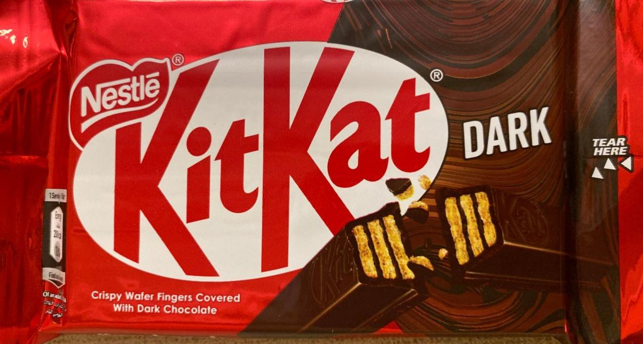 Фото - Kitkat dark Nestlé