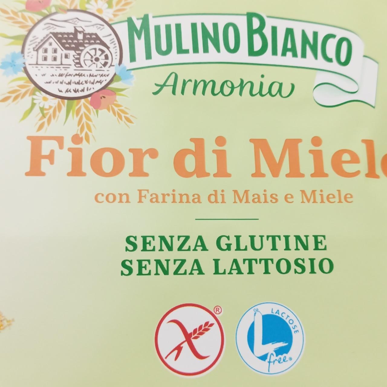 Фото - Armonia fior di miele biscotti al miele millefiori senza glutine e lattosio Mulino Bianco