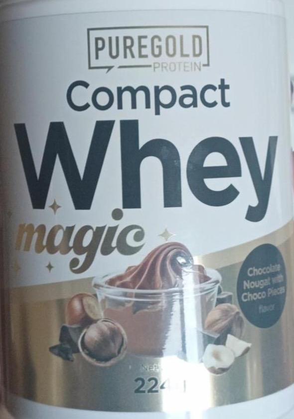 Фото - Compact whey magic chocolate nougat with choco pieces Puregold protein