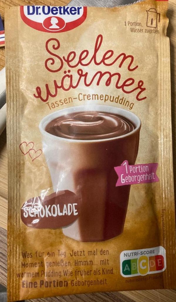 Фото - Seelenwärmer Tassen Cremepudding Schokolade Dr. Oetker