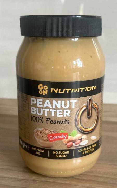 Фото - Peanut butter 100% peanuts crunchy Go On Nutrition