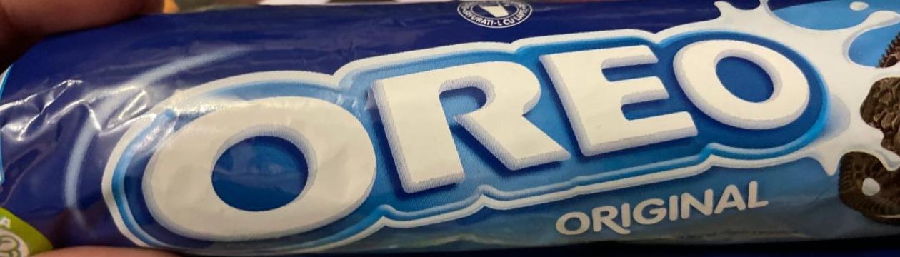 Фото - Печиво з какао та начинкою ванільного смаку Original Oreo